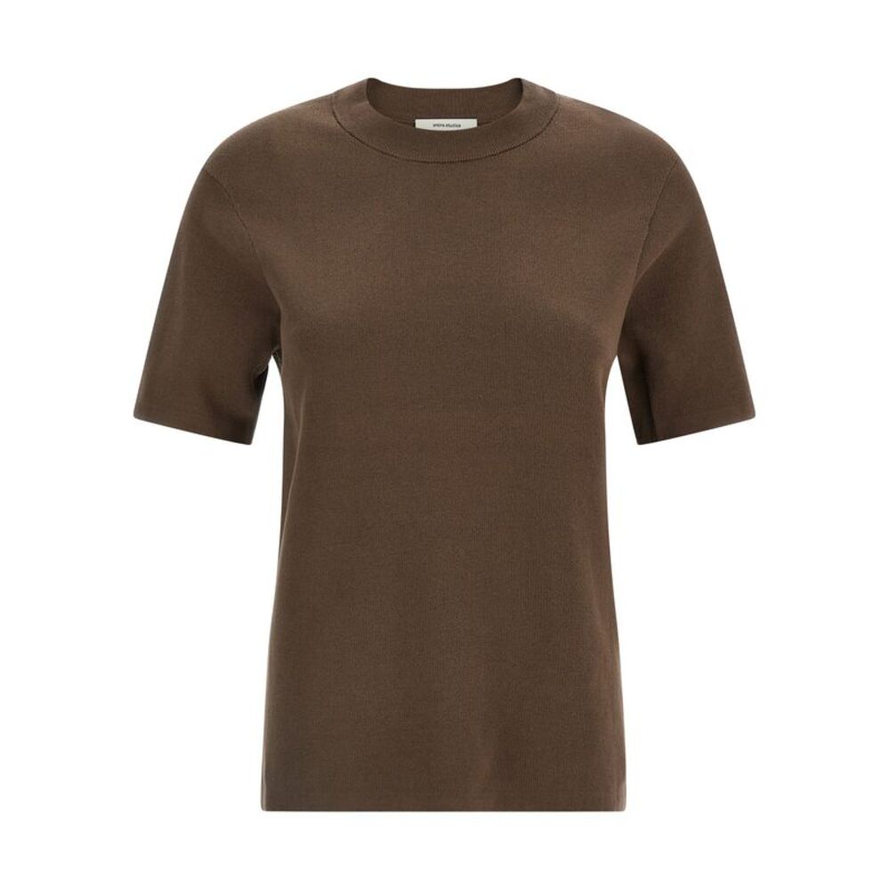 Entire Studios Brown Cotton Women's T-Shirt